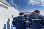 Εκπαίδευση 4ου Έτους Δοκίμων Ανθυποπυραγών σε πλωτό μέσο μεταφοράς
