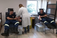 Εθελοντική Αιμοδοσία στην Σχολή Πυροσβεστών