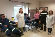 Εθελοντική Αιμοδοσία στην Σχολή Πυροσβεστών