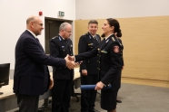 Τελετή αποφοίτησης της 5ης Εκπαιδευτικής Σειράς Πυράρχων της Σχολής Επαγγελματικής Μετεκπαίδευσης Επιτελών Στελεχών της Πυροσ
