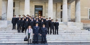 Εκπαιδευτική επίσκεψη 2ου έτους  Δοκ. Ανθυποπυραγών  στη Βουλή των Ελλήνων  