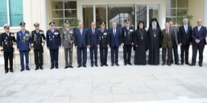 Τελετή παράδοσης - παραλαβής Αρχηγίας Π.Σ. Τελετή παράδοσης - παραλαβής Αρχηγίας Π.Σ.