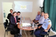 Επίσκεψη αντιπροσωπείας από την Ταϊβάν στην Πυροσβεστική Ακαδημία