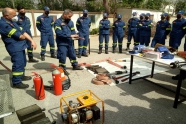 Παρουσίαση εξοπλισμού & λειτουργίας υδροφόρου Πυροσβεστικού οχήματος
